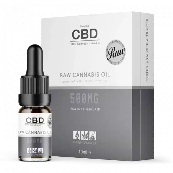 Canabidol™ CBD Nyers - Vegán Olaj - 500mg
